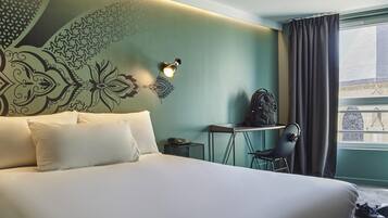 1 chambre, literie de qualité supérieure, décoration personnalisée