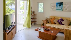 Apartment, 1 Bedroom | Living area | Flat-screen TV - Apartment at Hispaniola Sol (Sosúa)