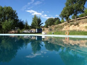 Seasonal outdoor pool