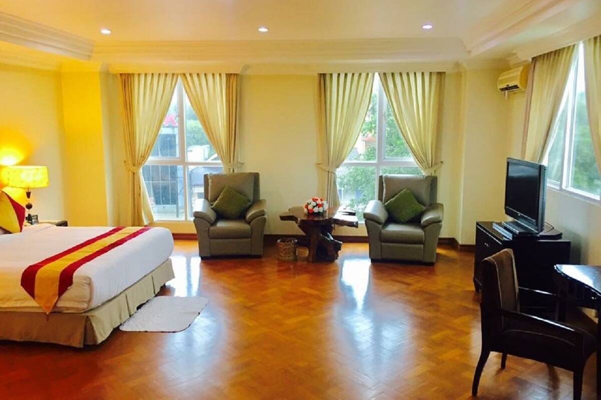 Deluxe Double | Minibar, Zimmersafe, Schreibtisch, Verdunkelungsvorhänge