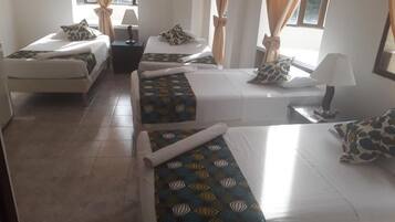 Minibar, iron/ironing board, rollaway beds, free wired internet