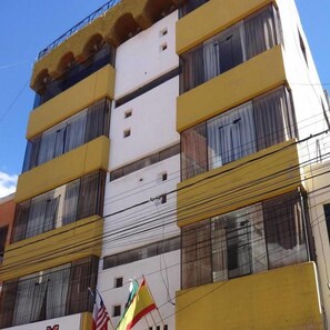 Fachada del alojamiento