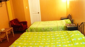 Hypo-allergenic bedding, iron/ironing board, rollaway beds, free WiFi