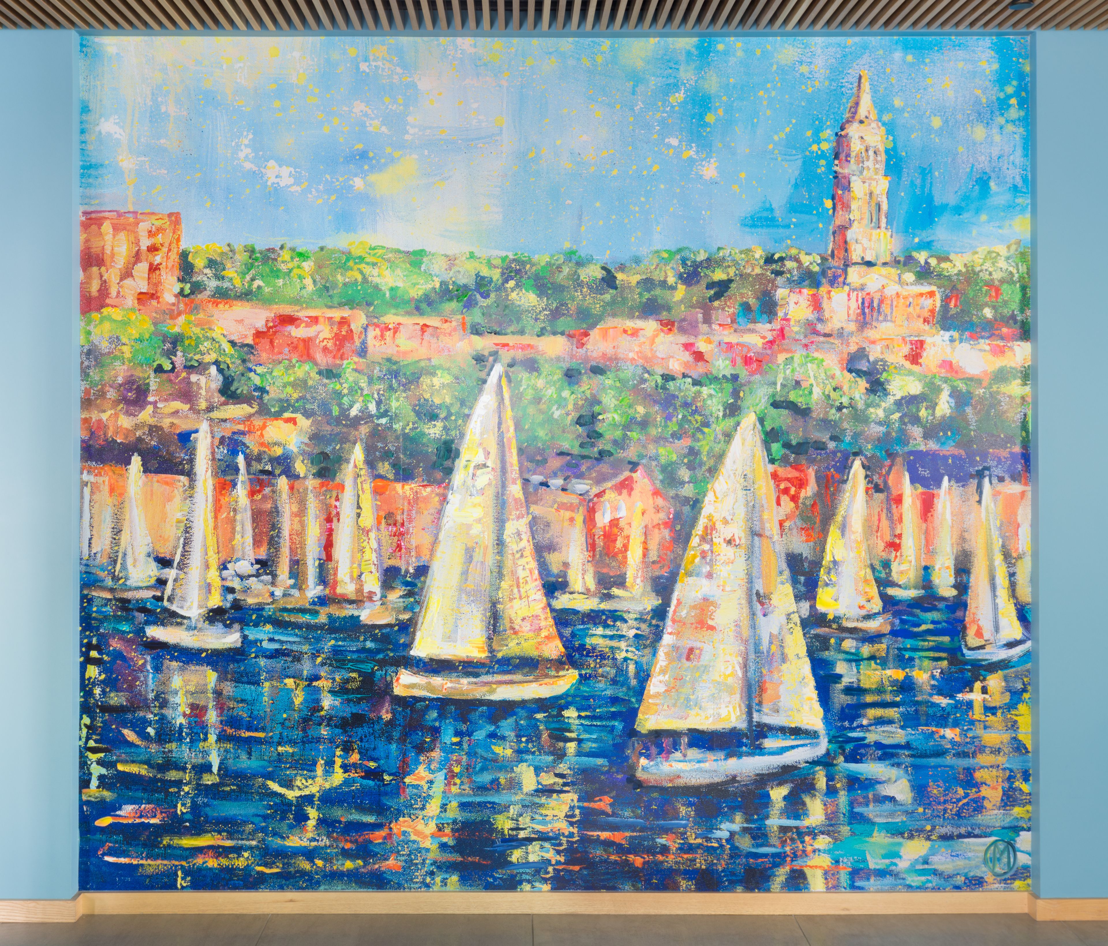 Zona de estar del vestíbulo