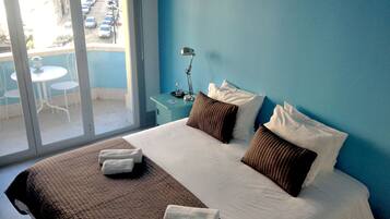 Double or Twin Room, Balcony | Blackout drapes, iron/ironing board, free cribs/infant beds, free WiFi
