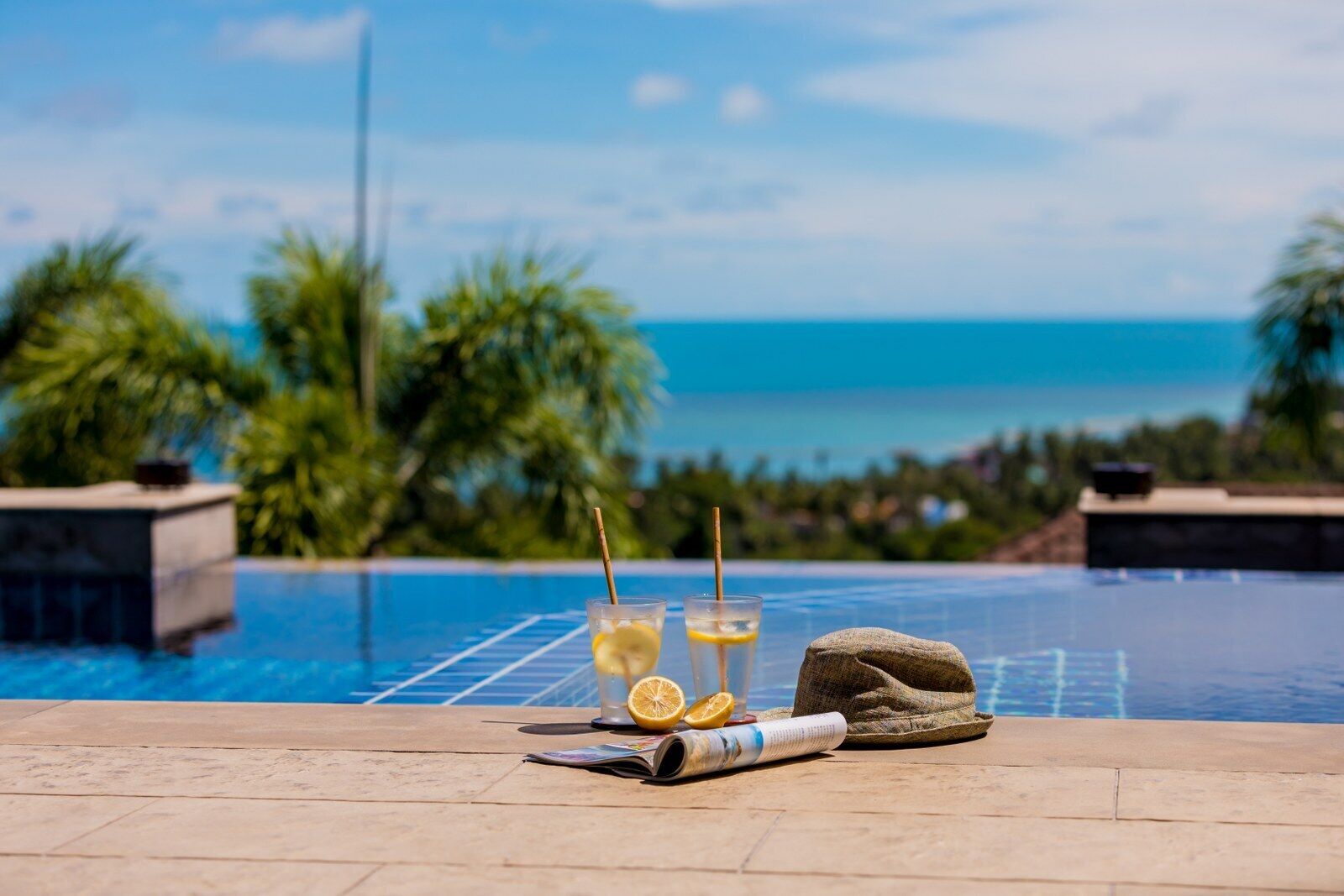 Comfort Villa, 3 Bedrooms, Partial Sea View | Terrace/patio