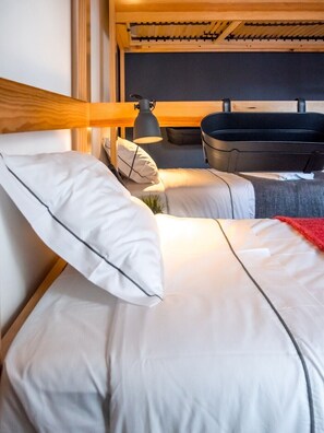 Hochwertige Bettwaren, Select-Comfort-Betten, individuell dekoriert