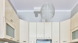 Superior Apartment, 1 Bedroom | Private kitchenette | Fridge, oven, stovetop, dishwasher - P&O Apartments Ursynów (Warsaw)