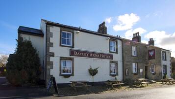 Majoituspaikan julkisivu