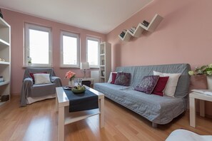 Studio – standard (at 27 Rodziny Polanieckich Street) | Individuelt dekorert, lydisolert og strykejern/-brett