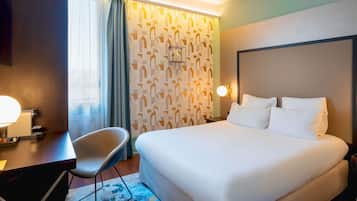 Premium bedding, minibar, in-room safe, desk