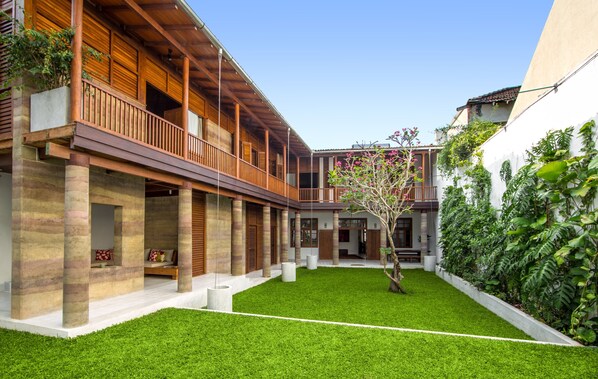 Enceinte de l’hébergement