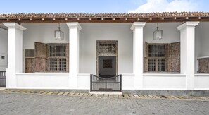 Fassade der Unterkunft