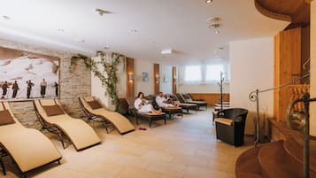 Sauna, steam room, Swedish massages, sports massages, massages