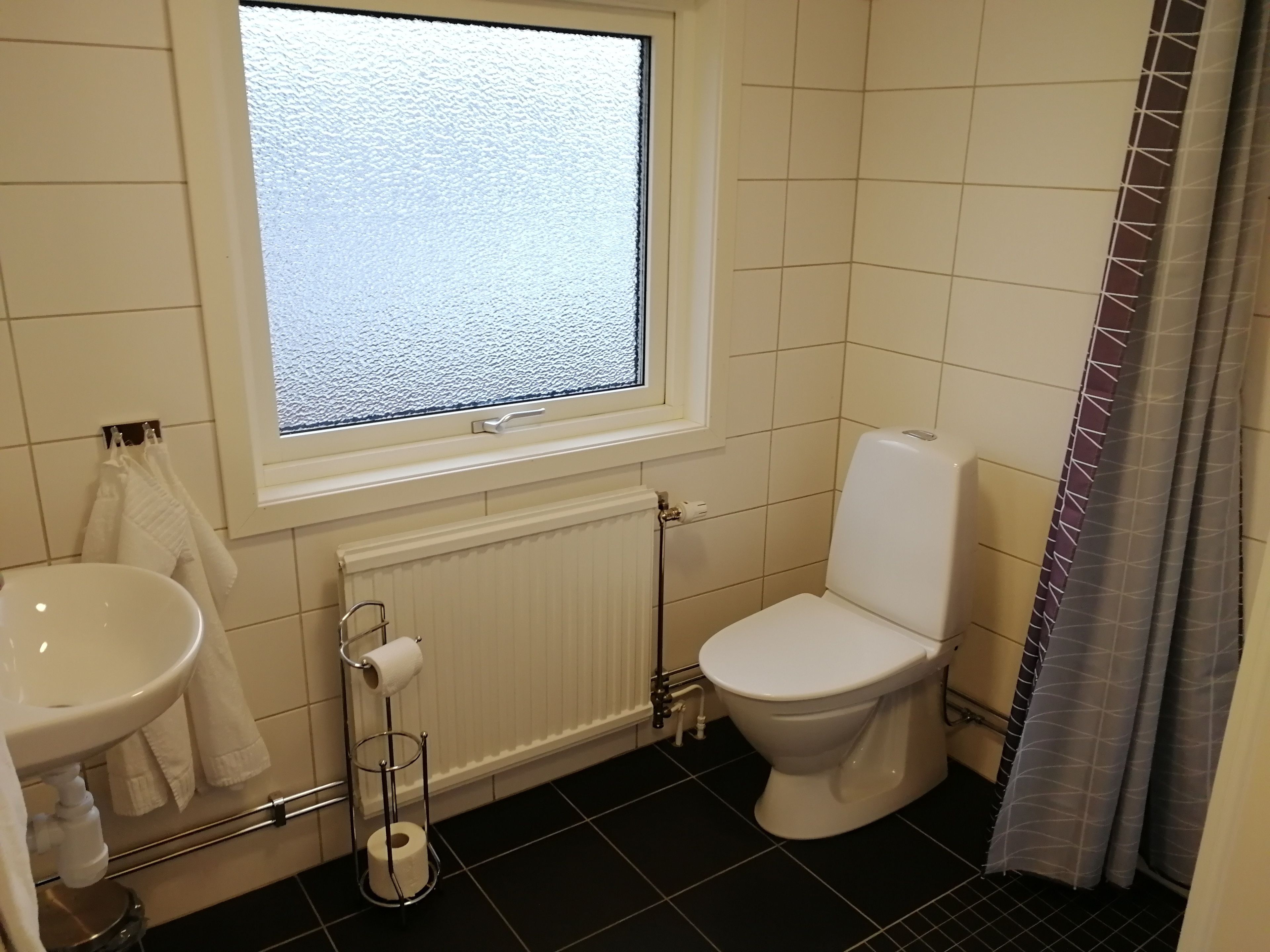 standard double room, 2 single beds | bathroom | shower, hair dryer, towels