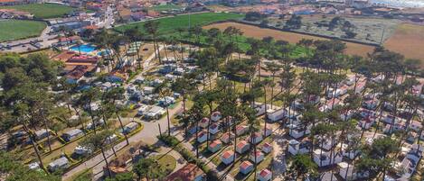 منظر من الجو على ارتفاع عالٍ