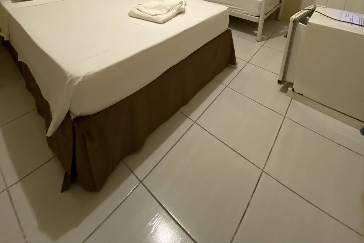 Minibar, iron/ironing board (on request), WiFi (free), bed sheets