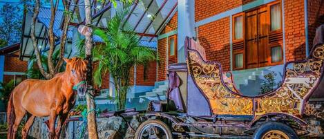 Façade de l’hébergement