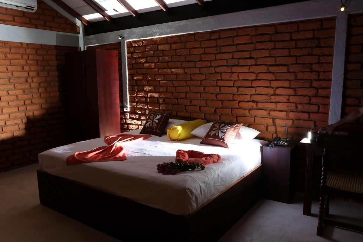 Deluxe Double Room, 1 King Bed, Patio | Desk, blackout curtains, free WiFi