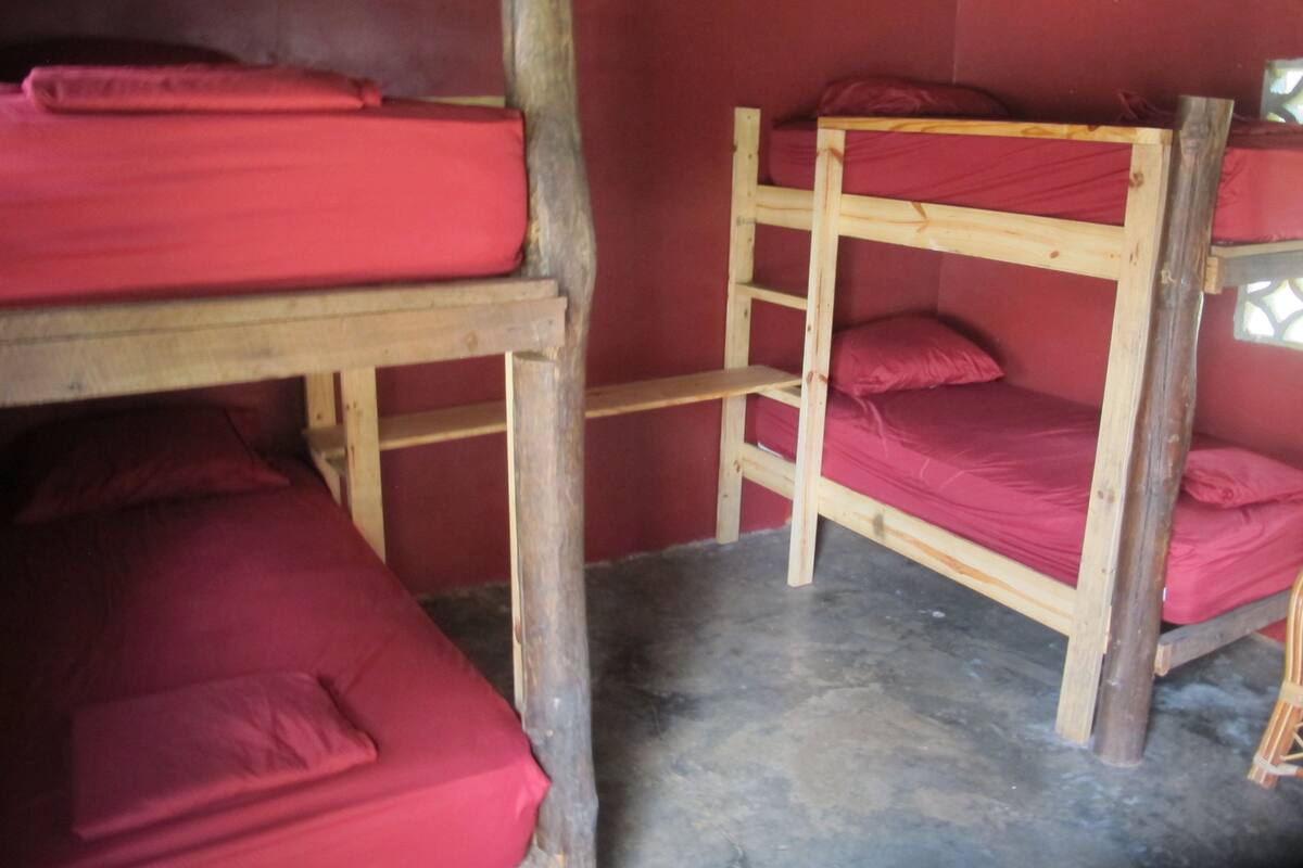 Shared Dormitory | Meja, katil bayi/kot (percuma), katil lipat simpan/tambahan