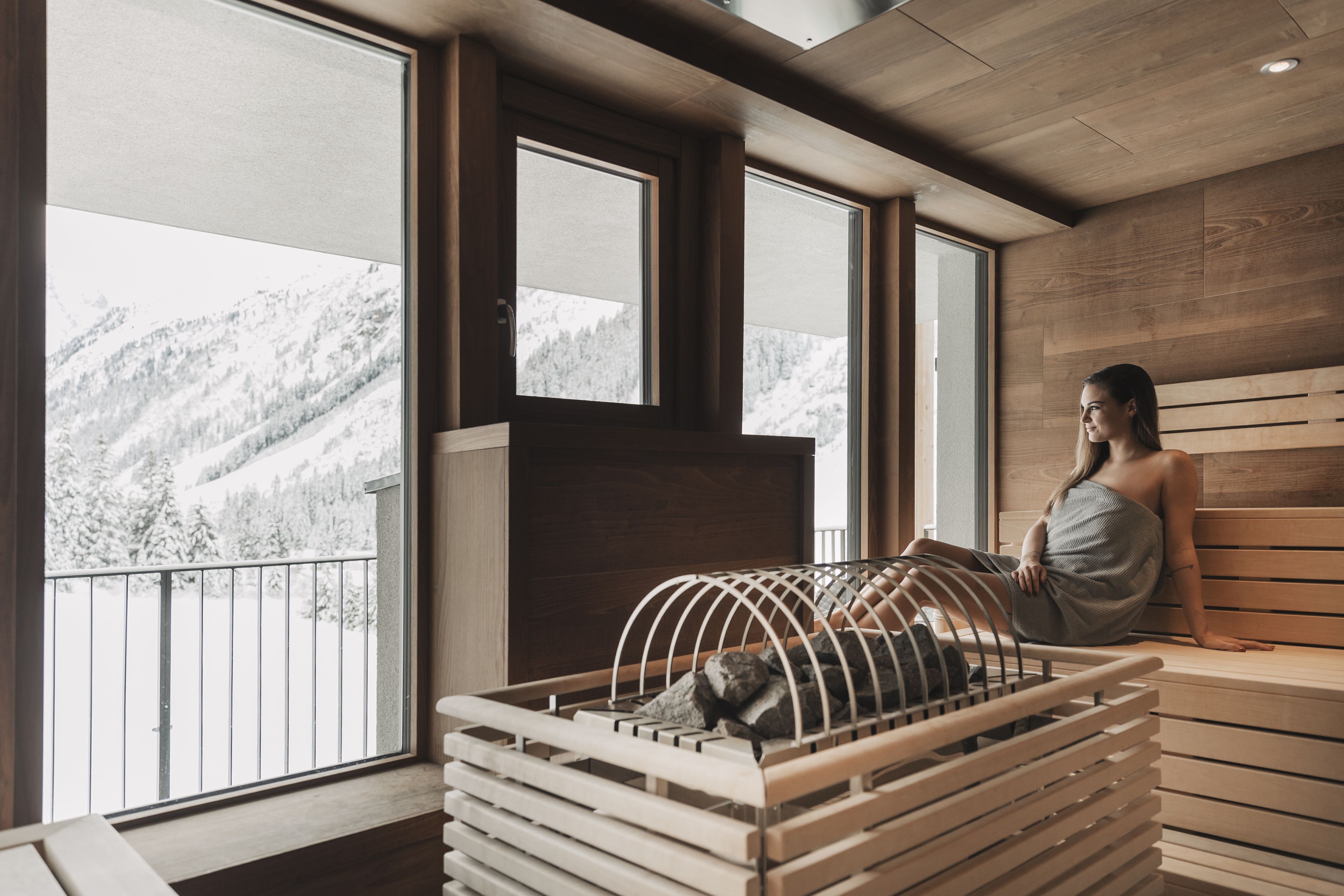 sauna, steam room, facials