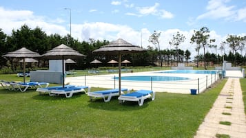 Alberca al aire libre por temporada
