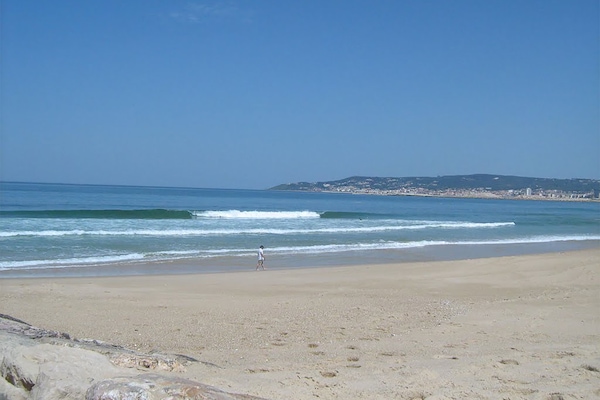 On the beach