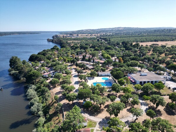 Aerial view - Parque de Campismo Orbitur Montargil (Ponte de Sor)