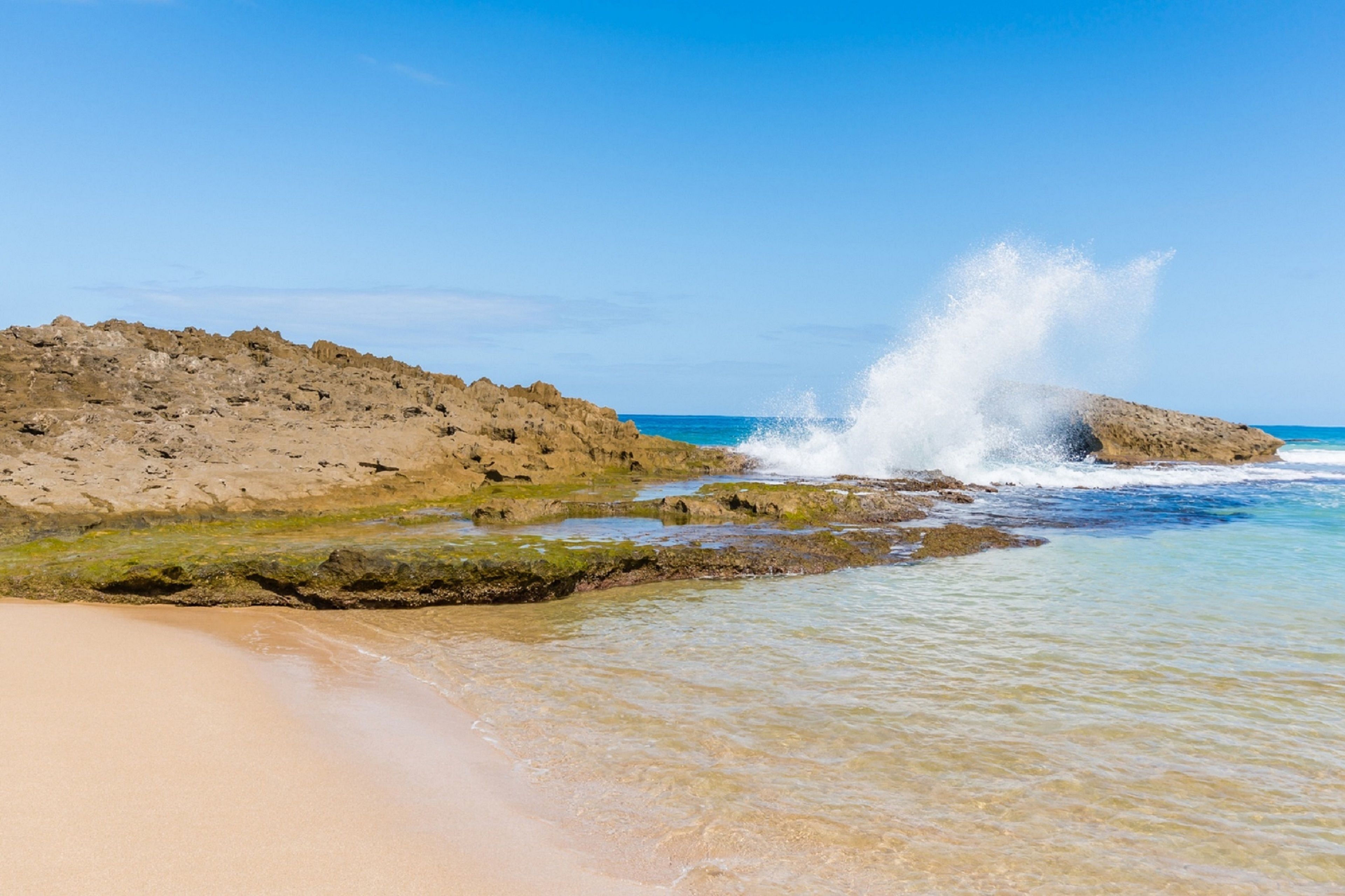 Beach nearby, white sand