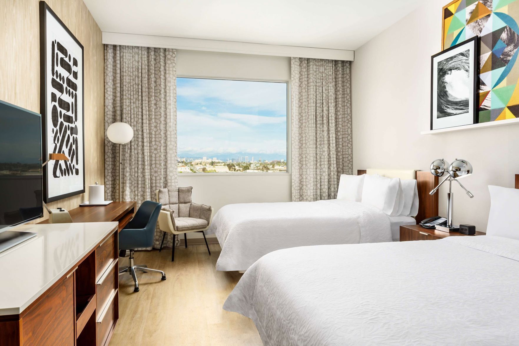 In-room safe, desk, laptop workspace, blackout drapes