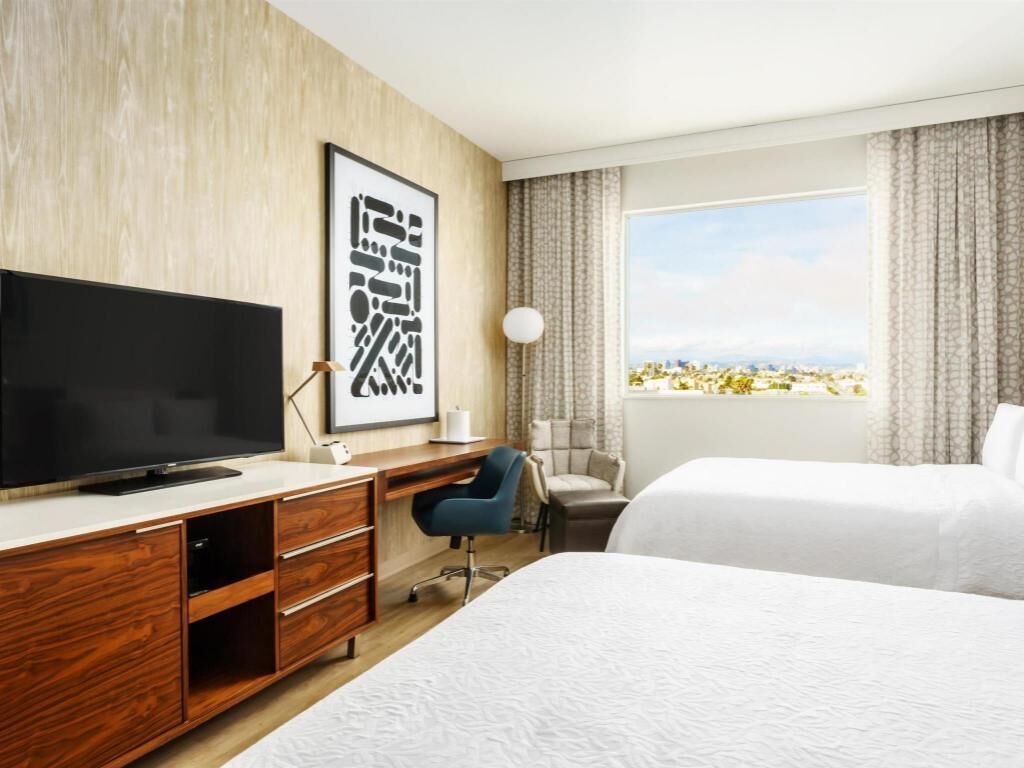 In-room safe, desk, laptop workspace, blackout drapes