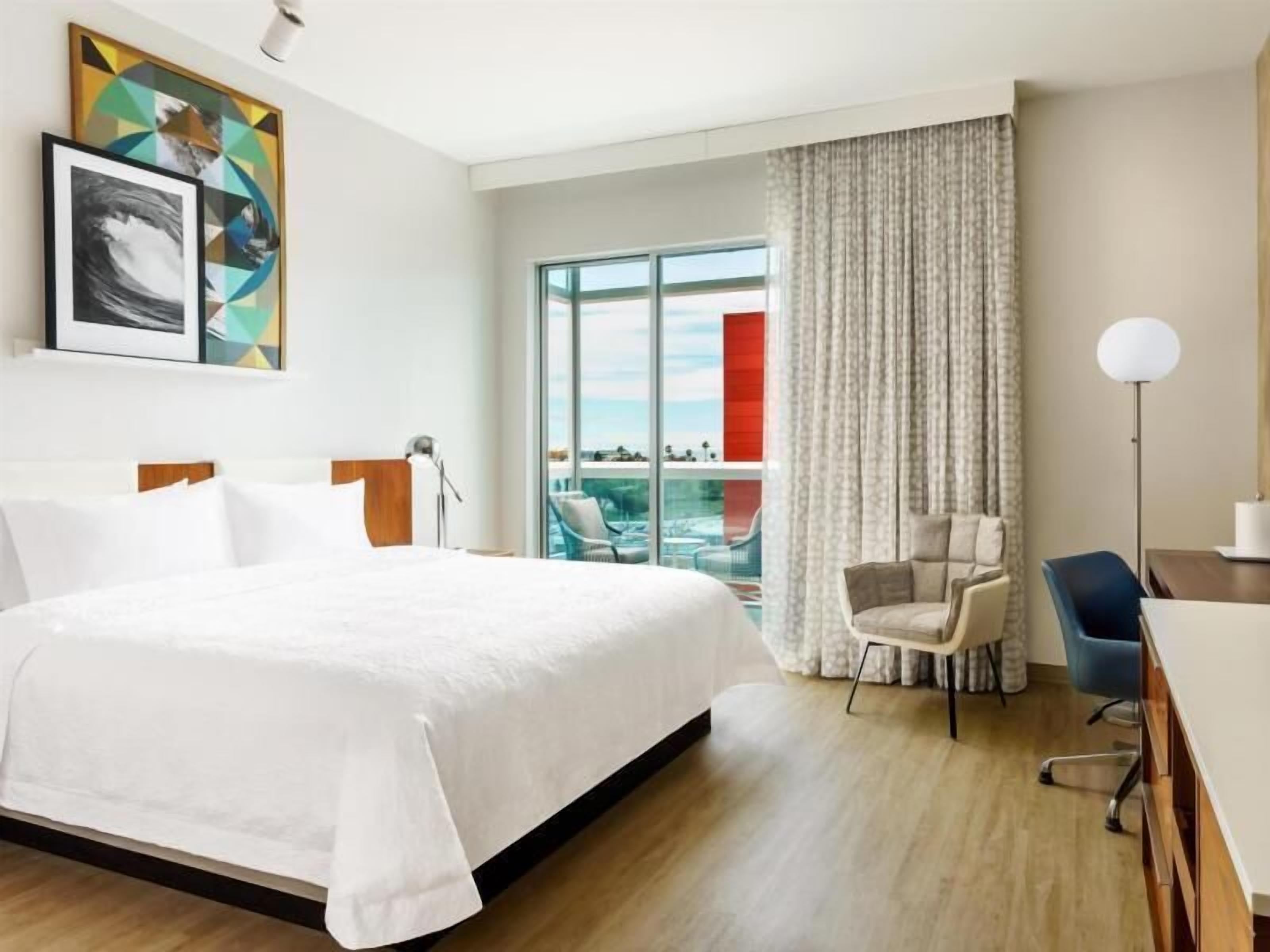 In-room safe, desk, laptop workspace, blackout drapes