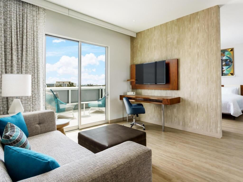 50-inch LCD TV with premium channels, TV