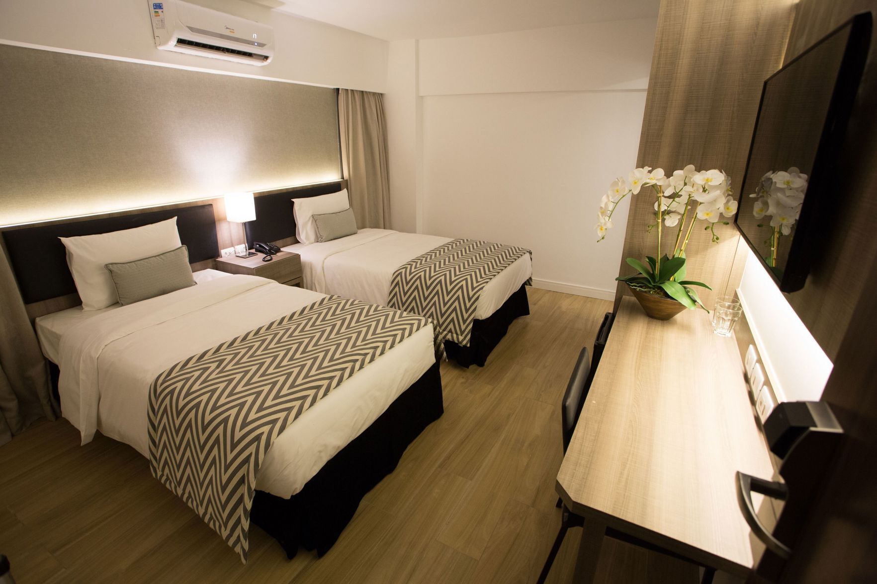 Minibar, in-room safe, desk, blackout drapes