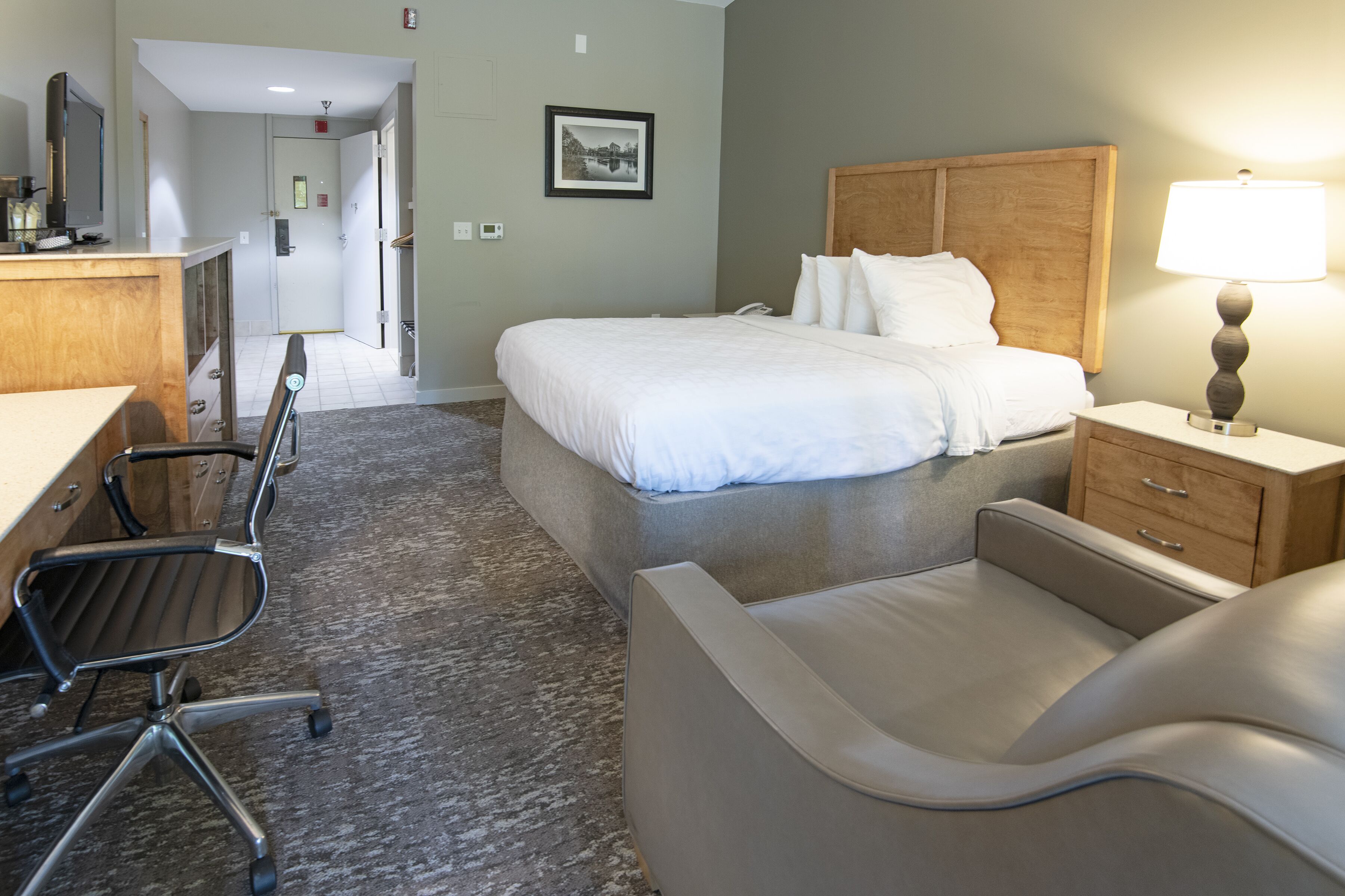 客房, 1 张大床和 1 张沙发床 | 熨斗/熨衣板、免费 WiFi、床单