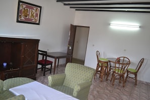 Suite | Zona de estar | Una televisión