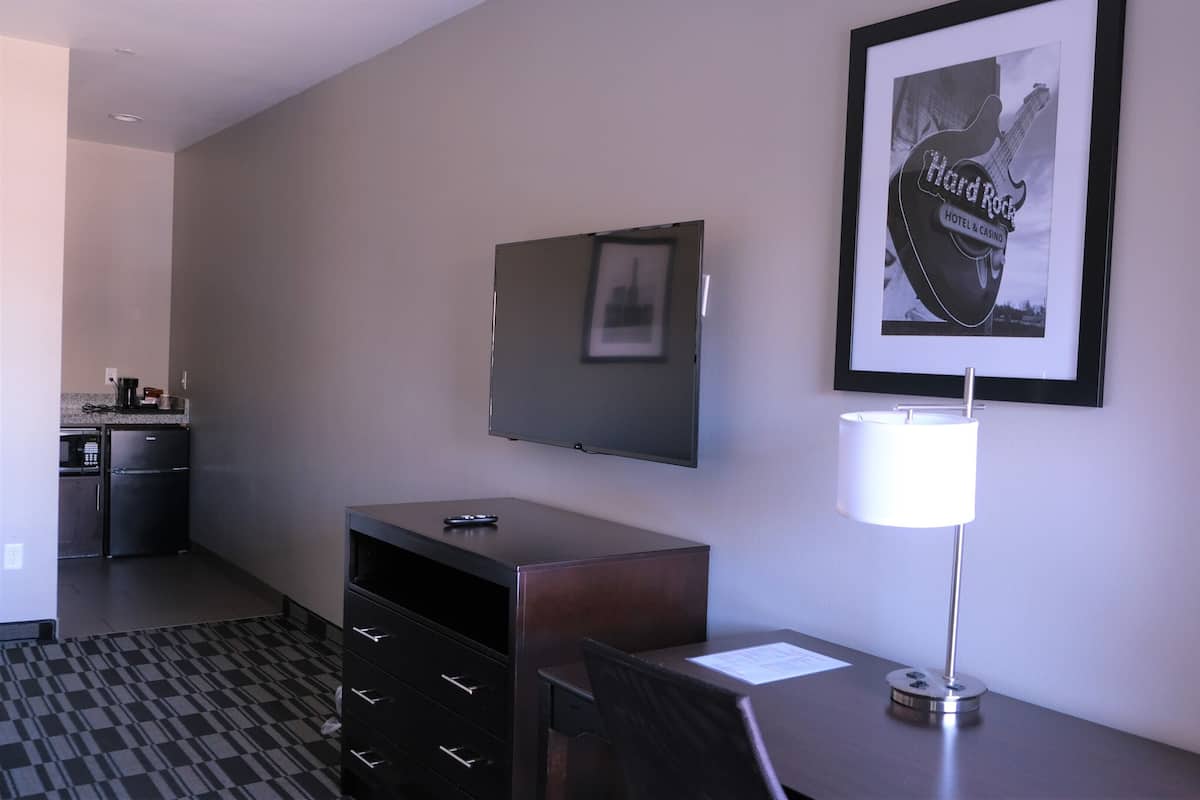 premium bedding, desk, soundproofing, iron/ironing board