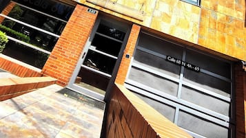 Facciata della struttura