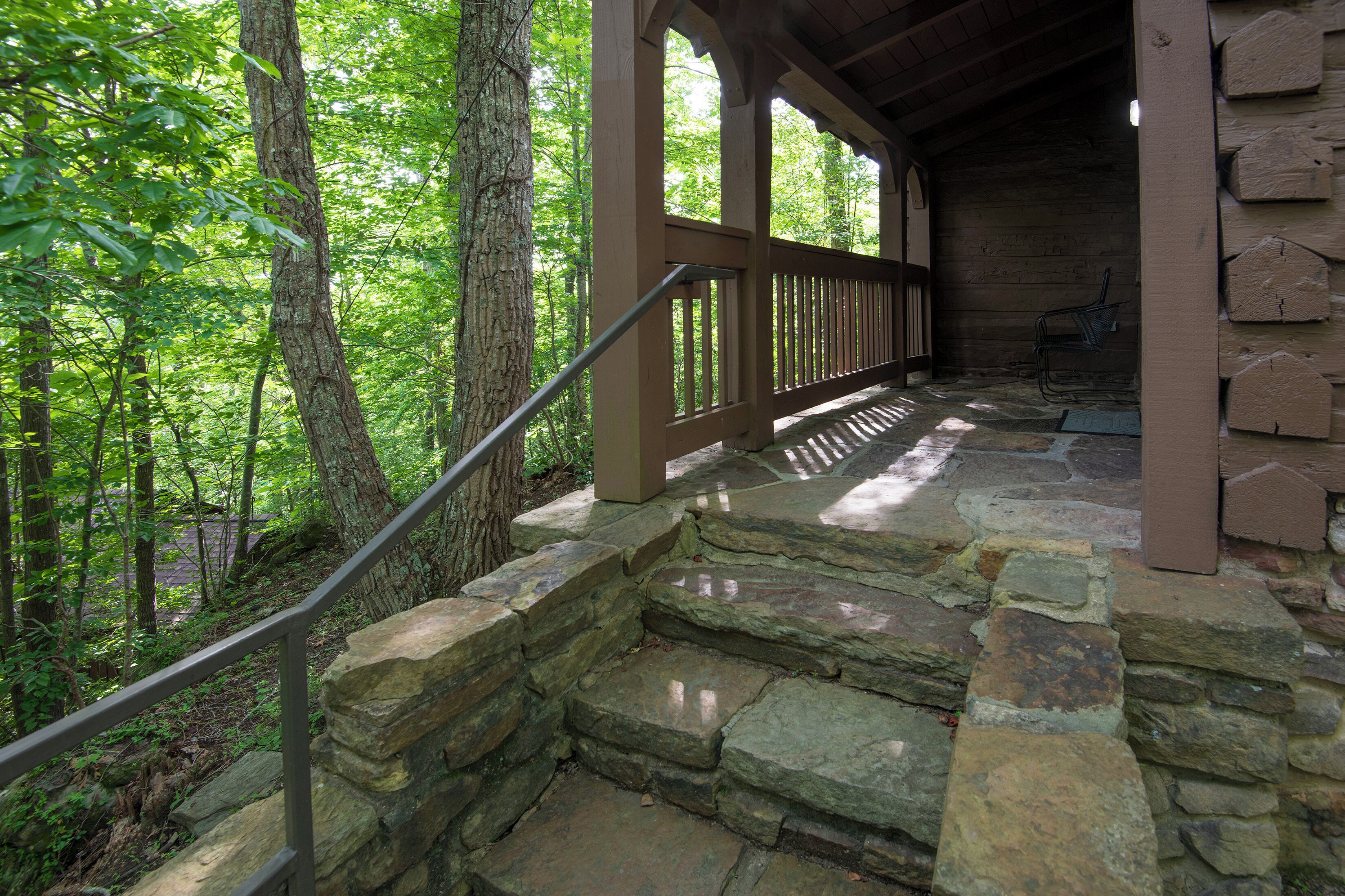 cabin, 1 bedroom (2 double beds) | terrace/patio