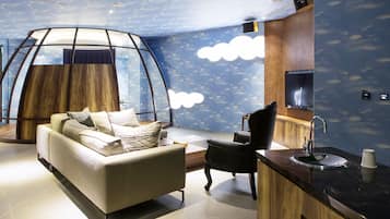 VIP Suite Check in time starts from 6pm | Desk, blackout drapes, iron/ironing board, free WiFi