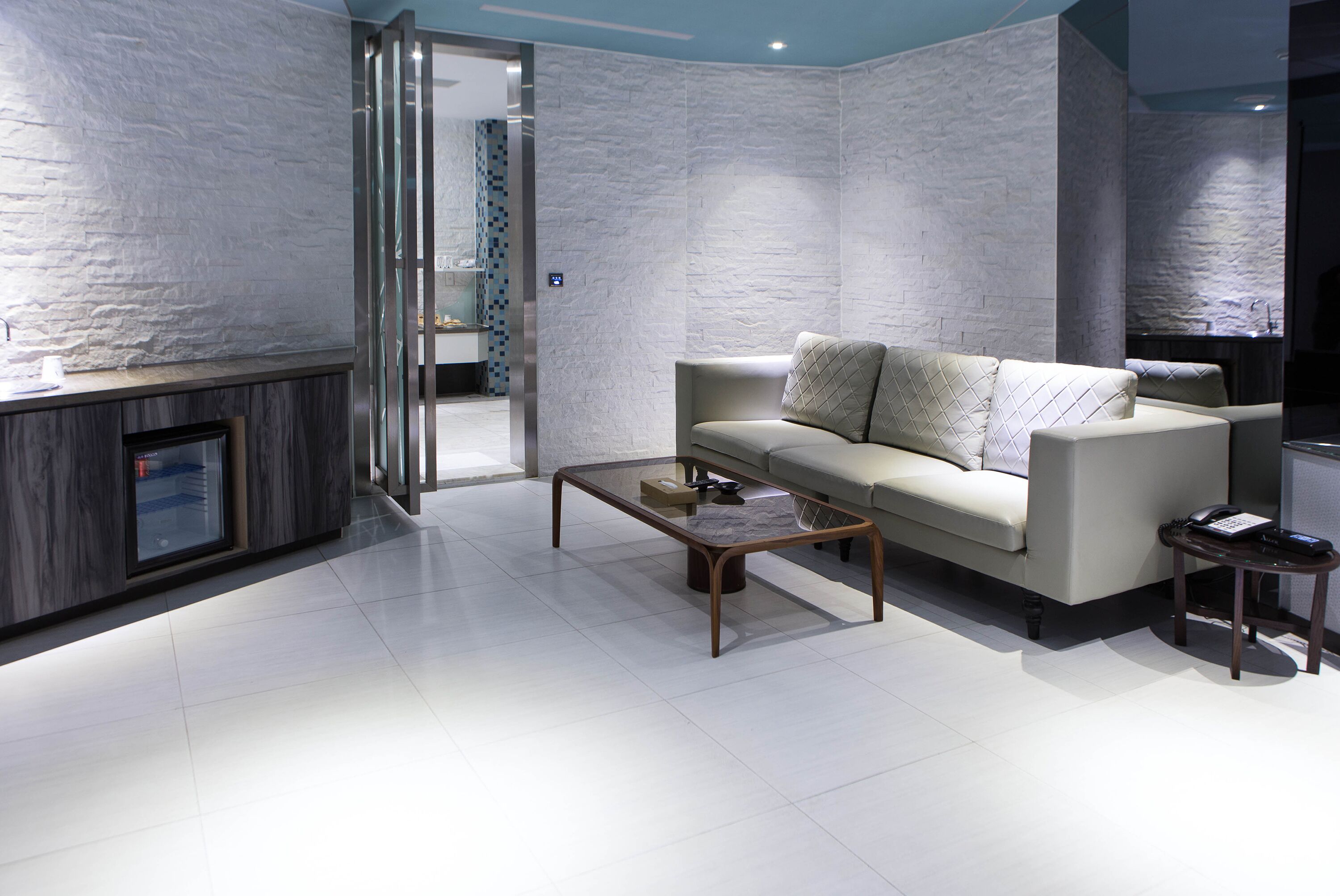 flagship suite check in time starts from 6pm | living room | 42-inch tv with digital channels