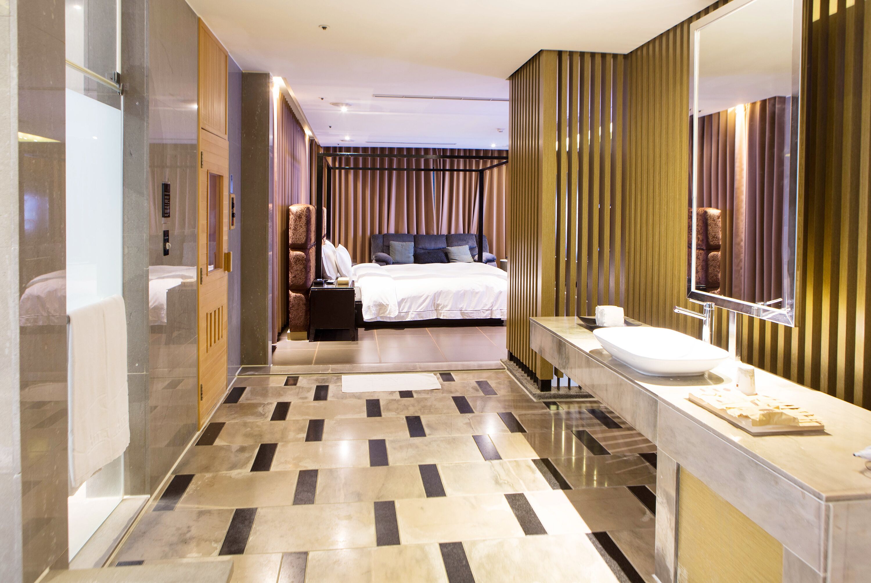 flagship suite (check in time starts from 6pm) | bathroom sink