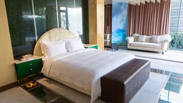 Desk, blackout curtains, iron/ironing board, free WiFi