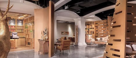 Sitzecke in der Lobby