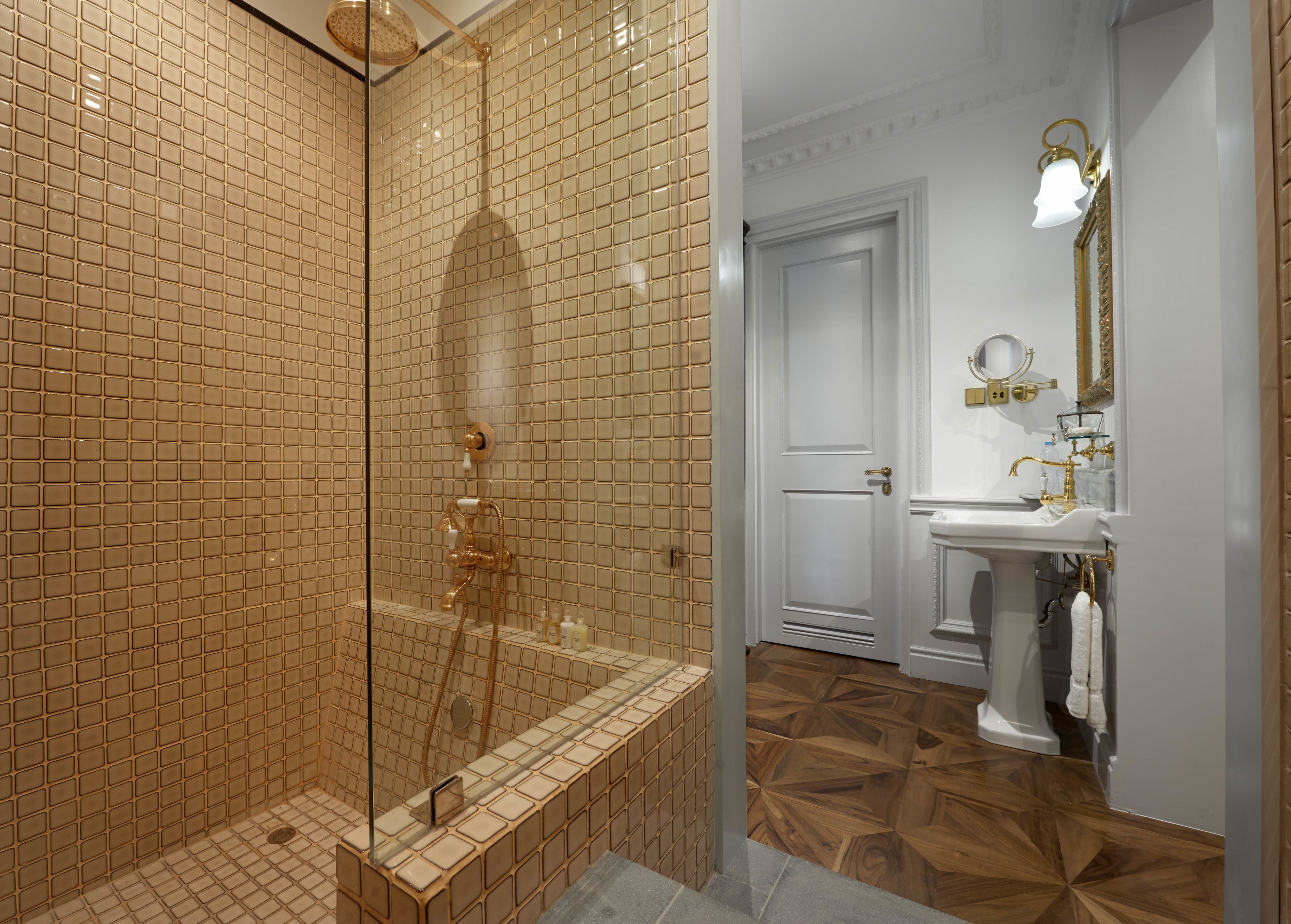 free toiletries, hair dryer, bathrobes, slippers