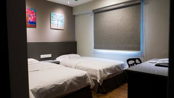 Desk, iron/ironing board, free WiFi