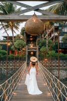 Entrada de la propiedad