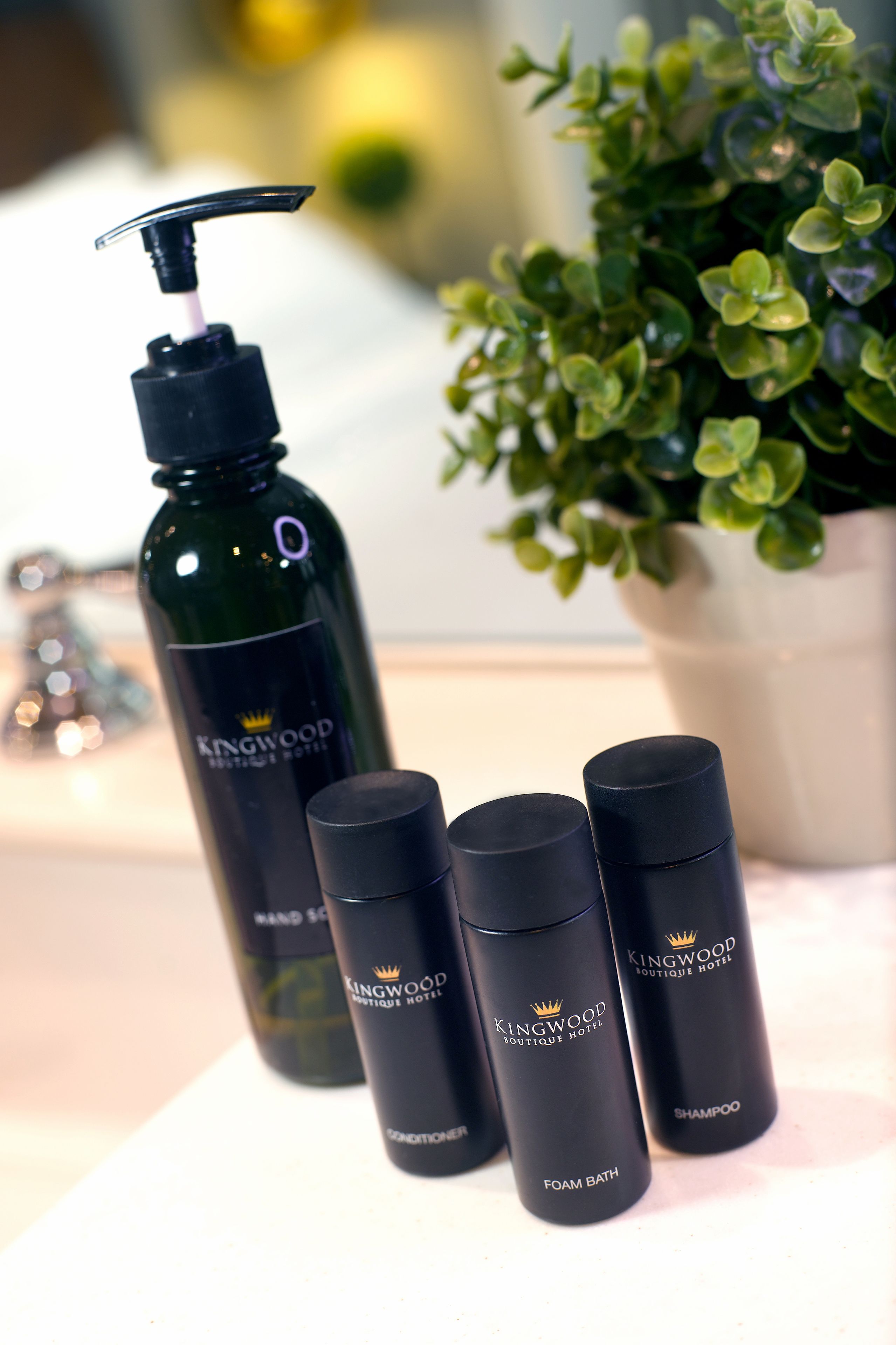 rainfall showerhead, free toiletries, hair dryer, bathrobes