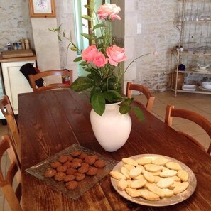 Kontinental frokost er inkludert hver dag
