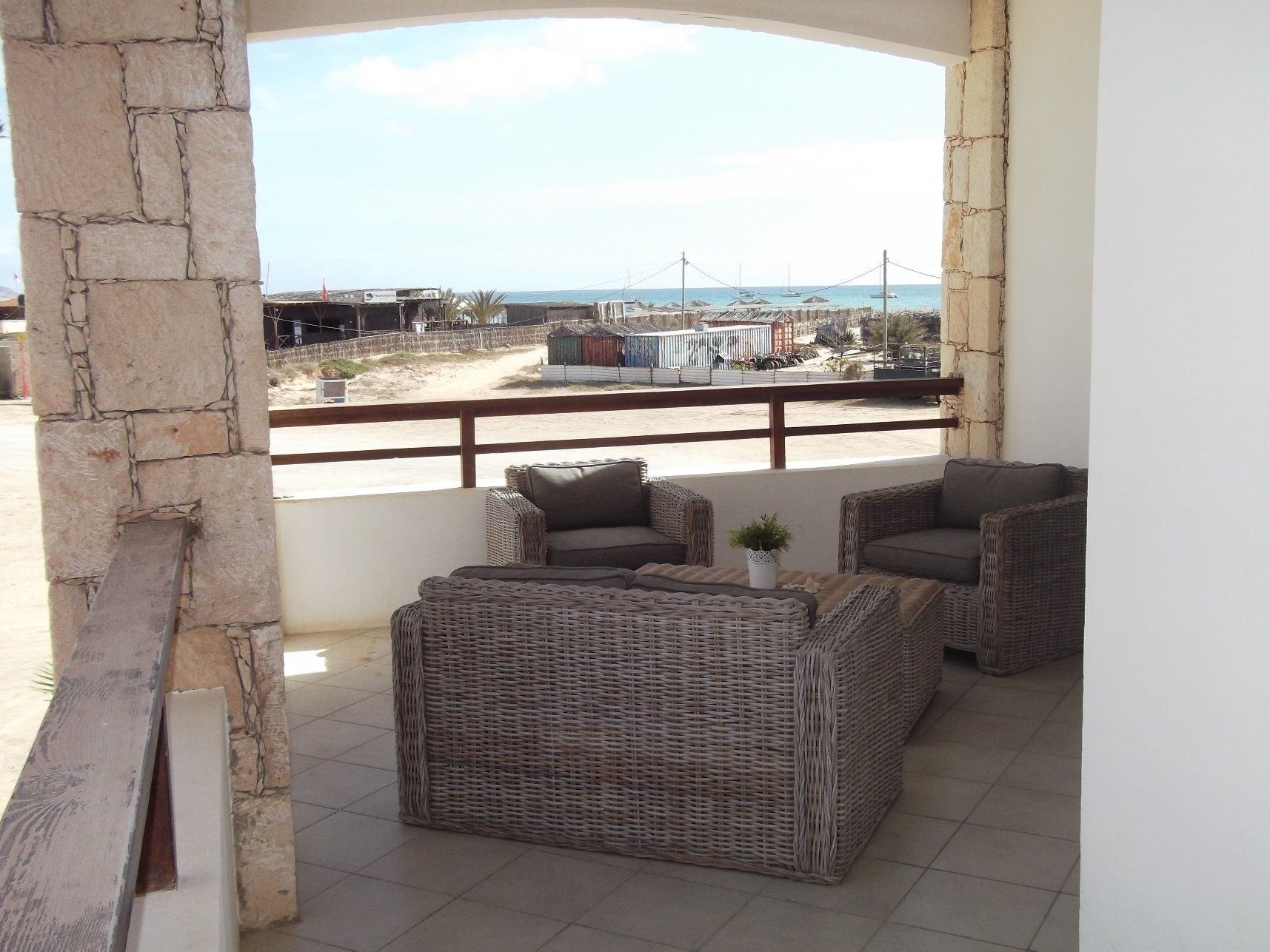 Apartment, 1 Bedroom, Oceanfront | Terrace/patio